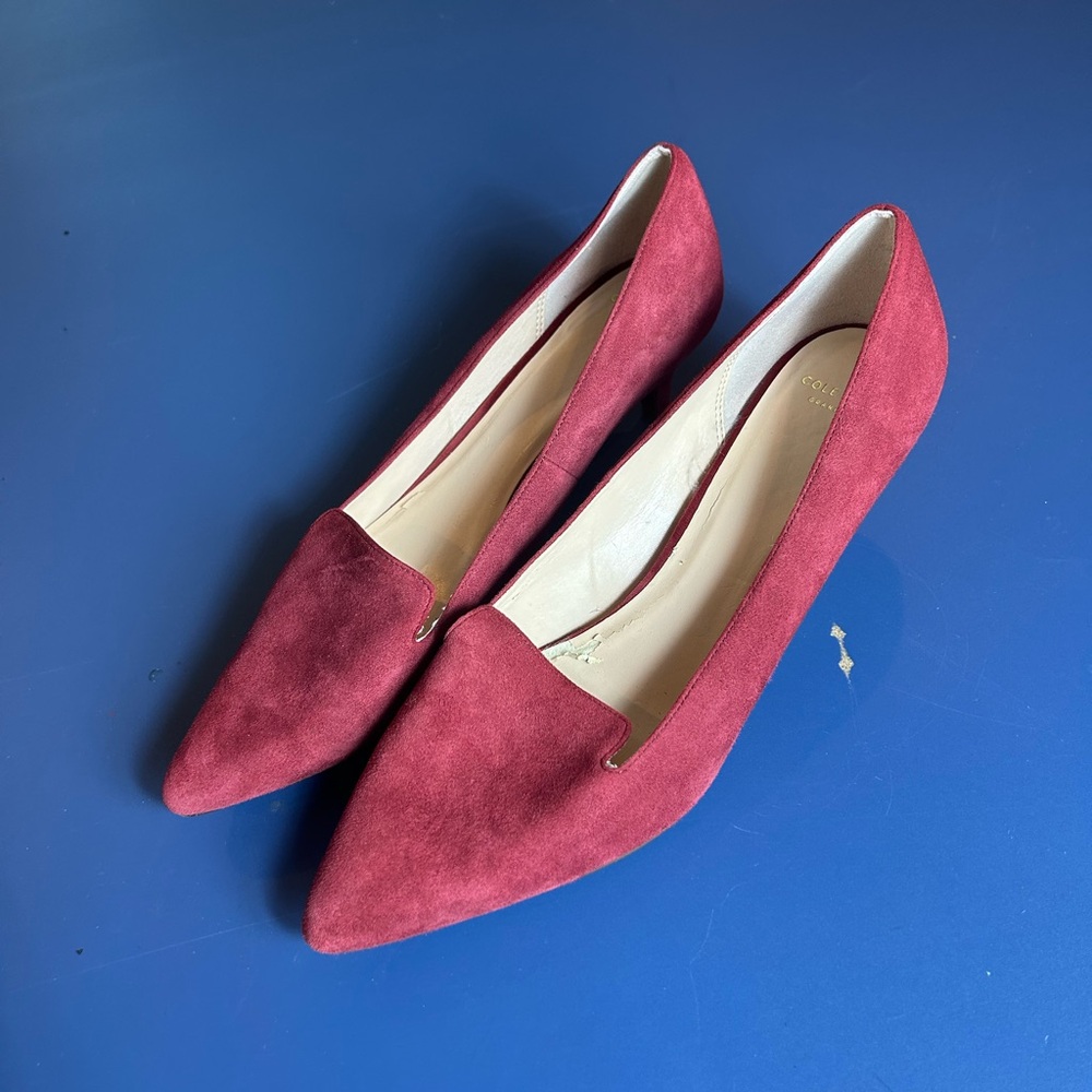 Cole Haan Maroon Women's Flats